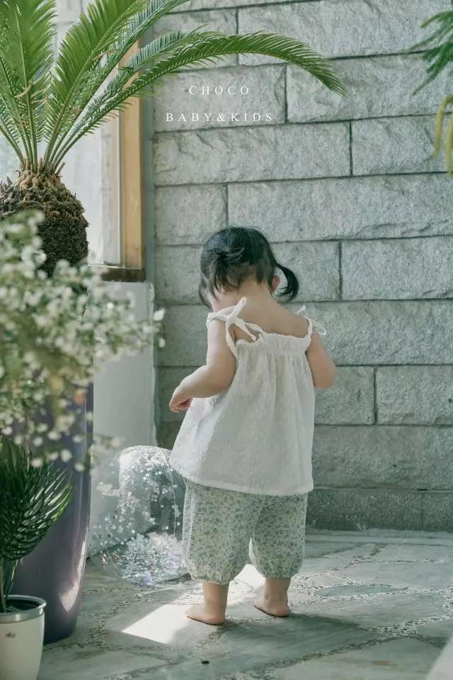 Choco bebe - Korean Children Fashion - #littlefashionista - Flower Pants - 5