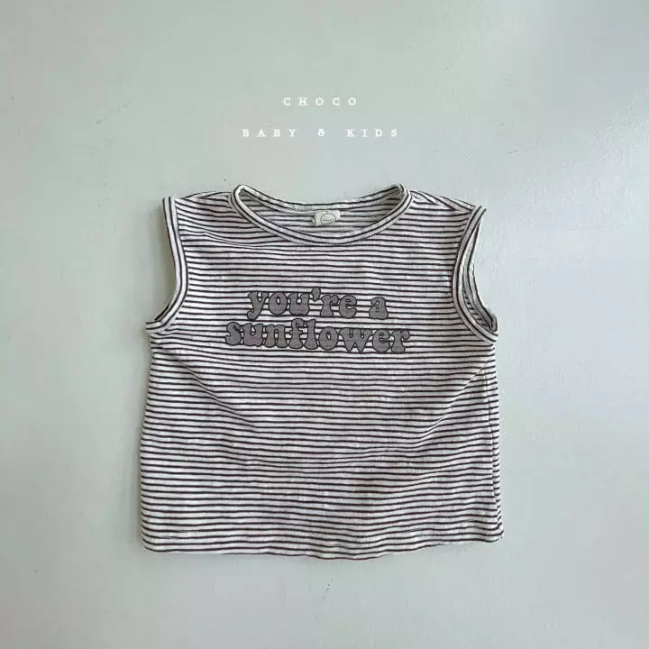 Choco bebe - Korean Children Fashion - #prettylittlegirls - Sun Flower Sleeveless - 3