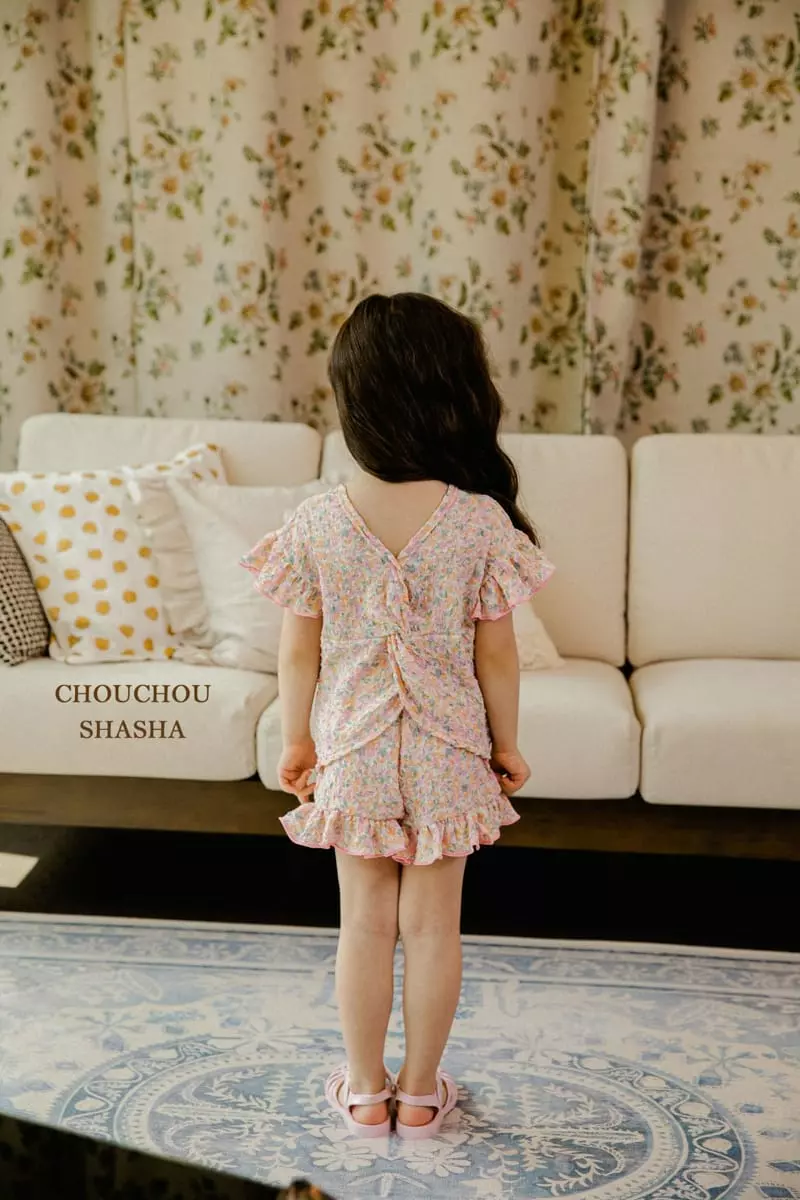 Chouchou Shasha - Korean Children Fashion - #Kfashion4kids - Sugar Top Bottom Set - 7