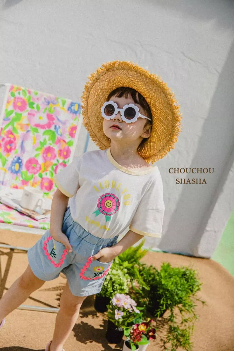 Chouchou Shasha - Korean Children Fashion - #childofig - Thank You Tee - 10