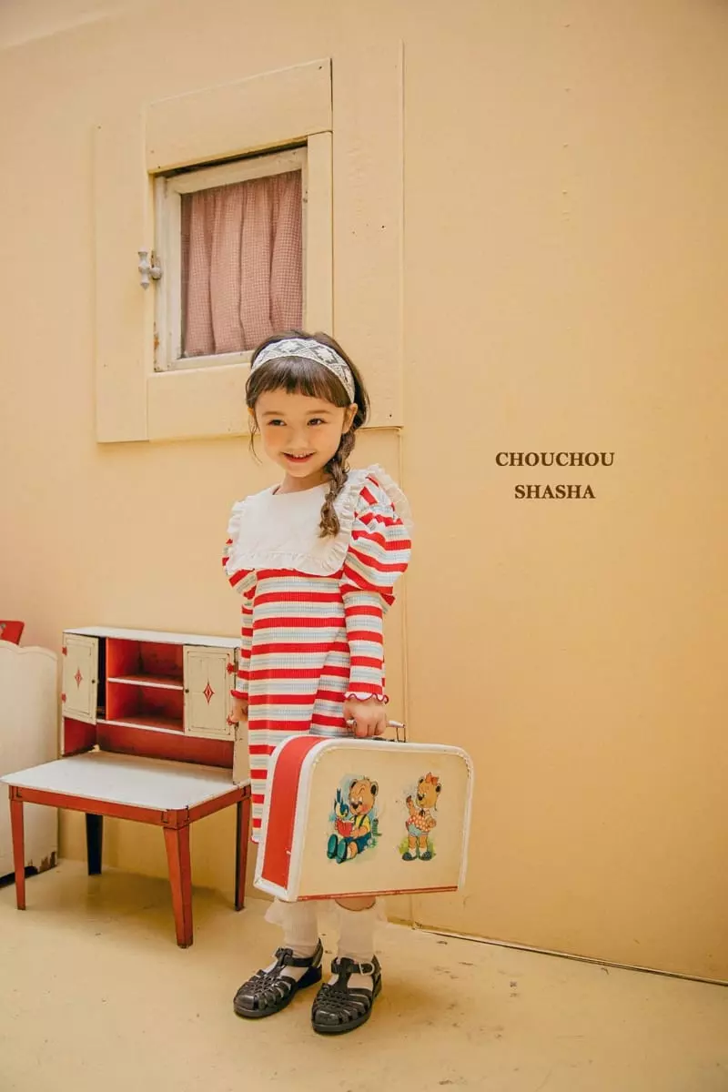 Chouchou Shasha - Korean Children Fashion - #childofig - Sailor One-piece - 9
