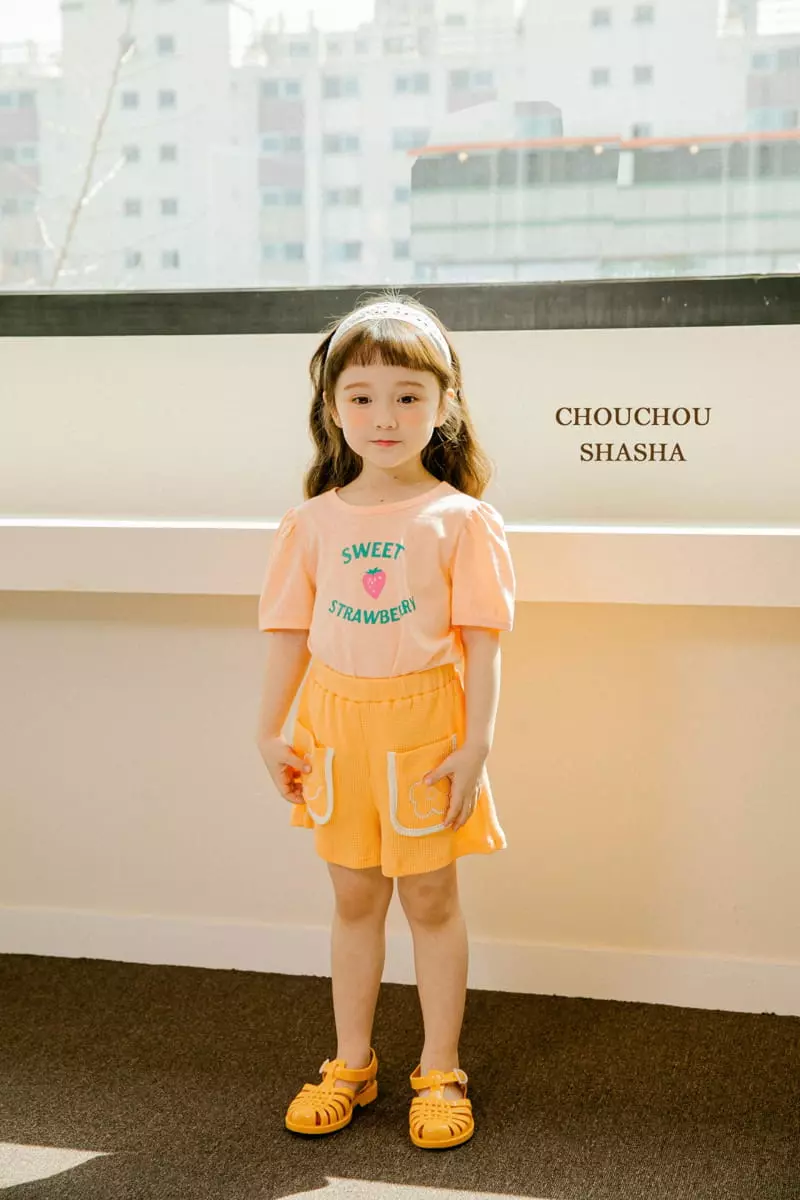 Chouchou Shasha - Korean Children Fashion - #designkidswear - Sweet Tee - 7