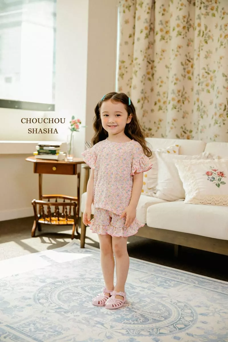 Chouchou Shasha - Korean Children Fashion - #designkidswear - Sugar Top Bottom Set