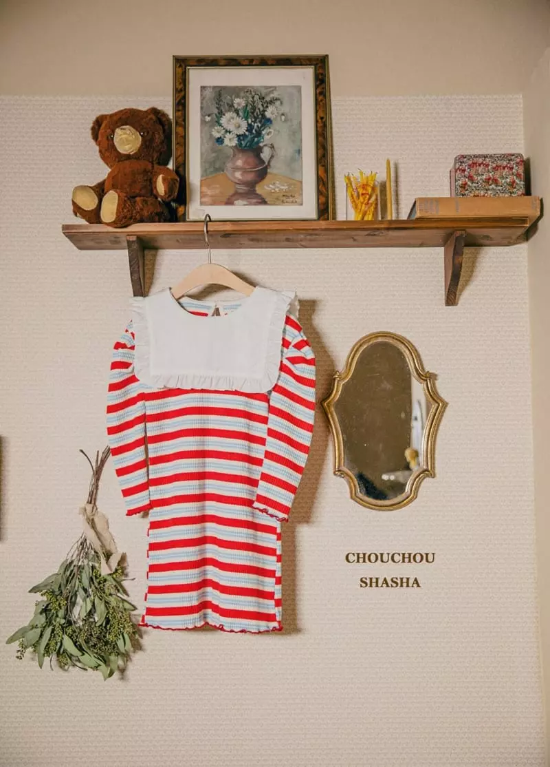Chouchou Shasha - Korean Children Fashion - #designkidswear - Sailor One-piece - 12