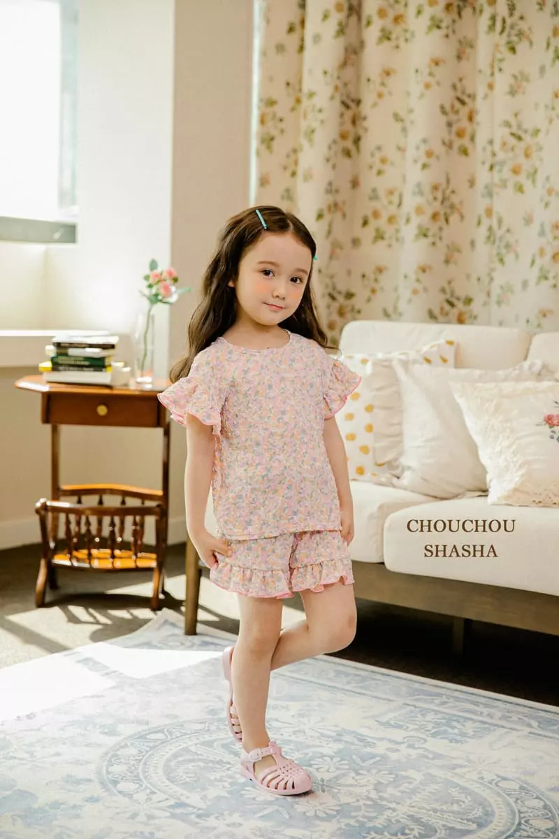 Chouchou Shasha - Korean Children Fashion - #discoveringself - Sugar Top Bottom Set - 2