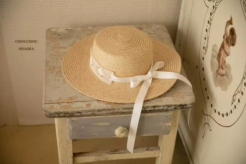 Chouchou Shasha - Korean Children Fashion - #discoveringself - Lace Rapia Hat