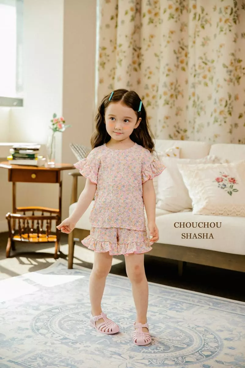 Chouchou Shasha - Korean Children Fashion - #fashionkids - Sugar Top Bottom Set - 3