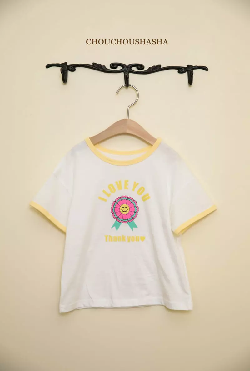 Chouchou Shasha - Korean Children Fashion - #kidsstore - Thank You Tee - 2