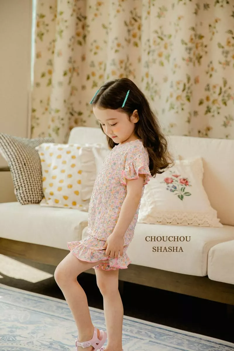 Chouchou Shasha - Korean Children Fashion - #kidsstore - Sugar Top Bottom Set - 5