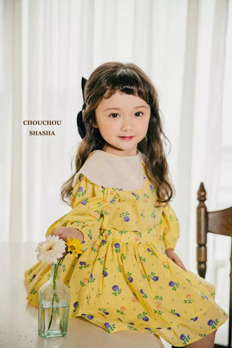 Chouchou Shasha - Korean Children Fashion - #kidsstore - Rose Blouse - 7