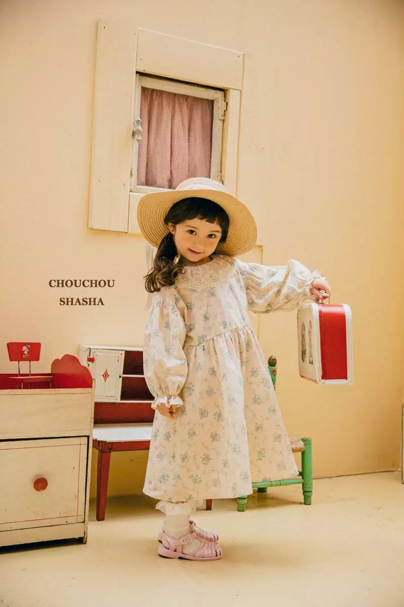 Chouchou Shasha - Korean Children Fashion - #kidsstore - Helen One-piece - 5
