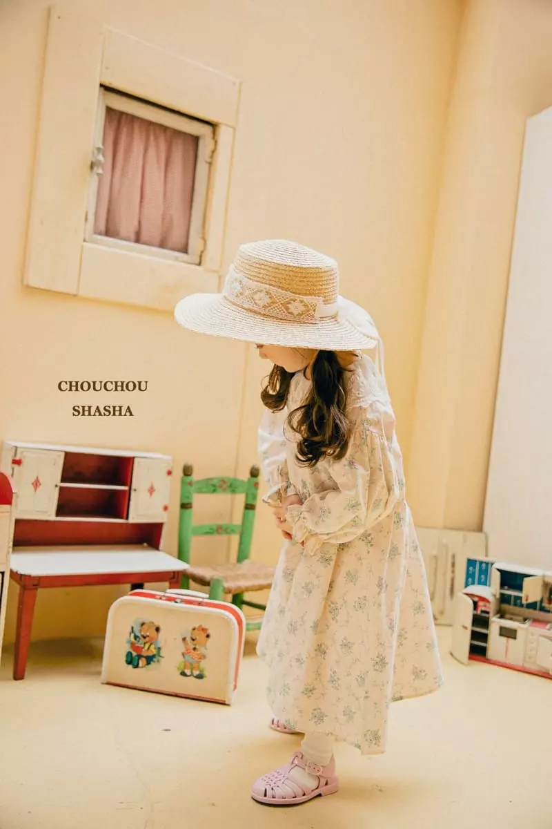 Chouchou Shasha - Korean Children Fashion - #kidsshorts - Lace Rapia Hat - 4
