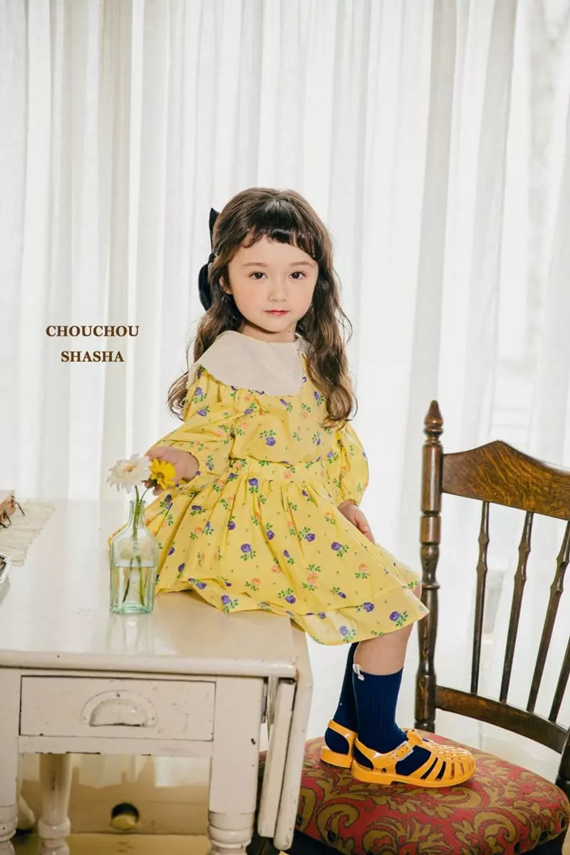 Chouchou Shasha - Korean Children Fashion - #kidzfashiontrend - Rose Blouse - 8