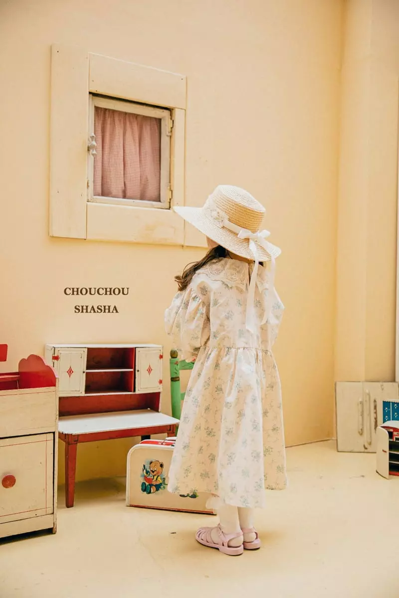 Chouchou Shasha - Korean Children Fashion - #kidzfashiontrend - Lace Rapia Hat - 5