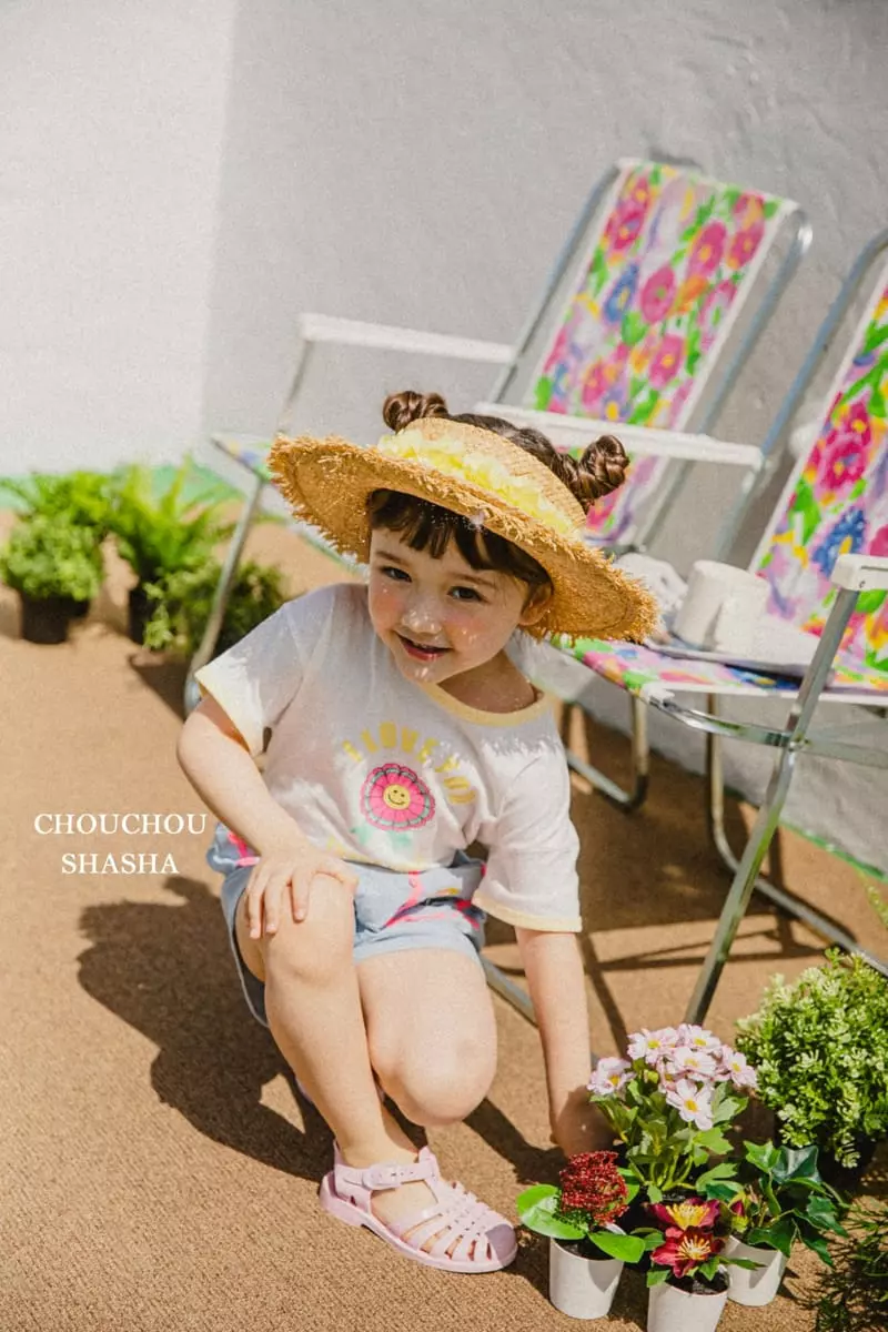 Chouchou Shasha - Korean Children Fashion - #littlefashionista - Thank You Tee - 5