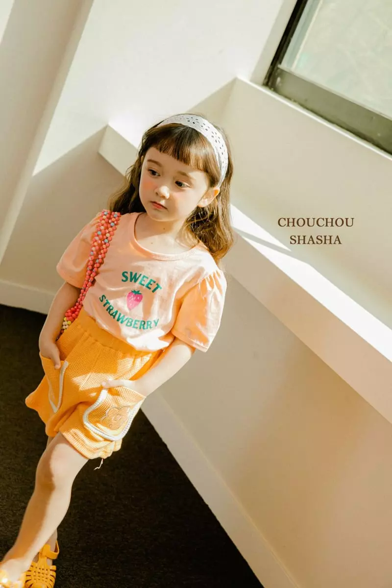 Chouchou Shasha - Korean Children Fashion - #minifashionista - Sweet Tee - 2