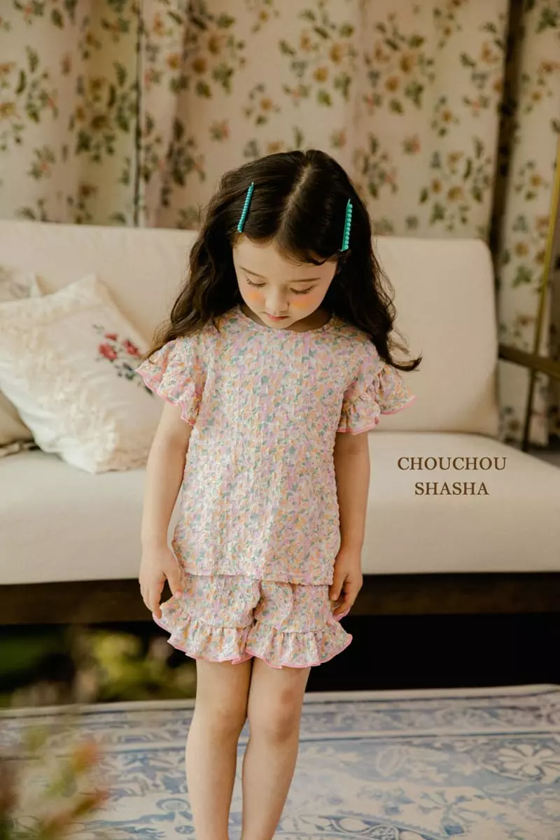 Chouchou Shasha - Korean Children Fashion - #minifashionista - Sugar Top Bottom Set - 10