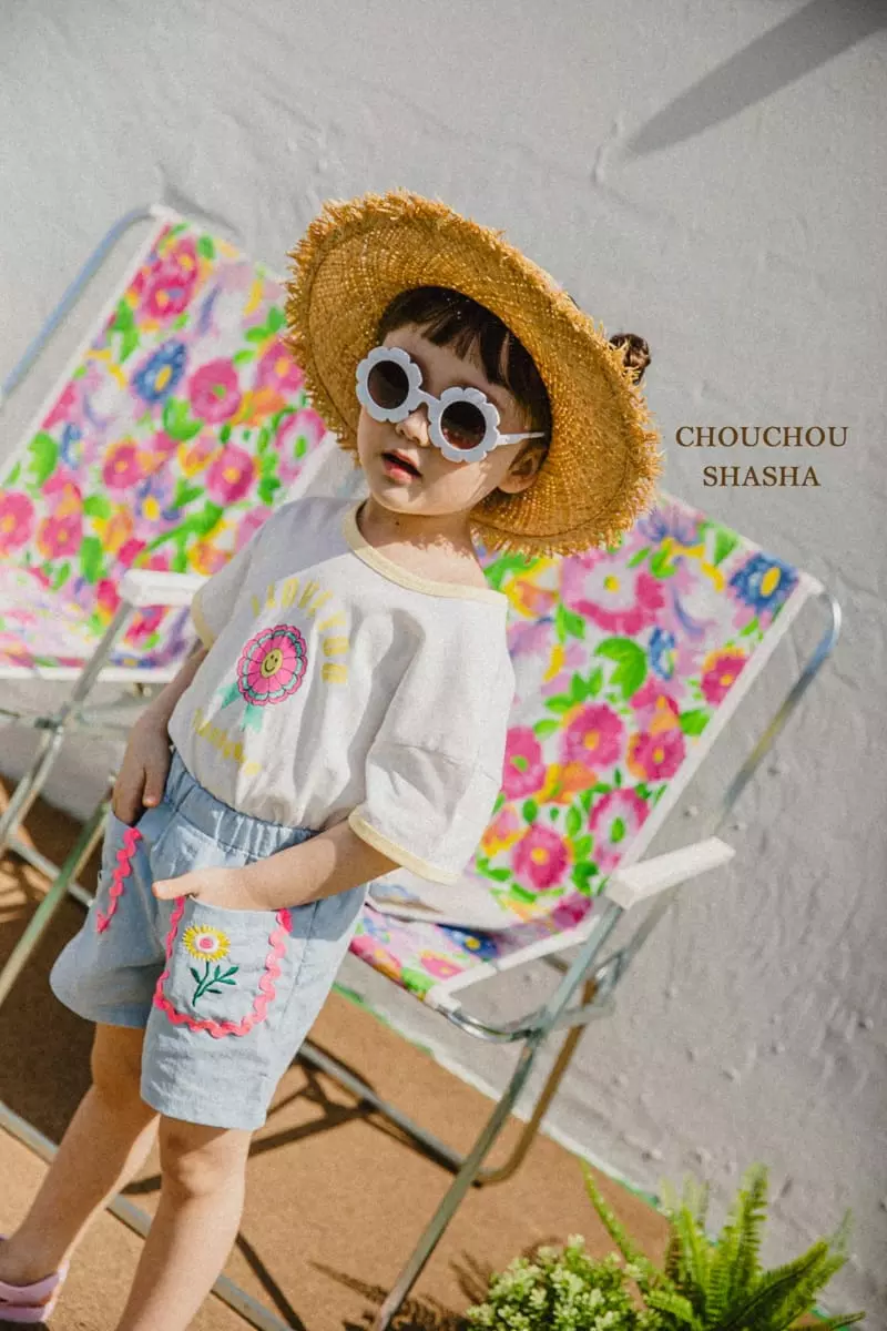 Chouchou Shasha - Korean Children Fashion - #prettylittlegirls - Thank You Tee - 8