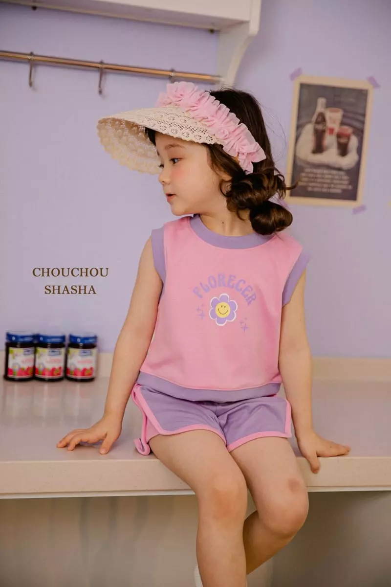 Chouchou Shasha - Korean Children Fashion - #prettylittlegirls - Flower Tee - 2