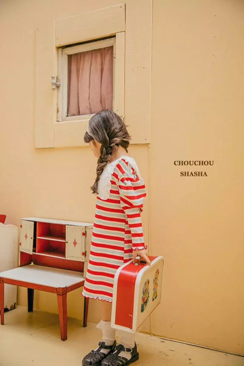 Chouchou Shasha - Korean Children Fashion - #prettylittlegirls - Sailor One-piece - 8