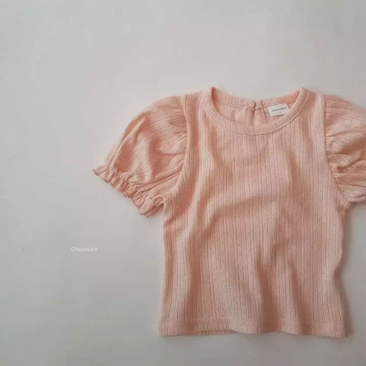 Choucream - Korean Baby Fashion - #babyboutique - Bebe Puff Tee - 9