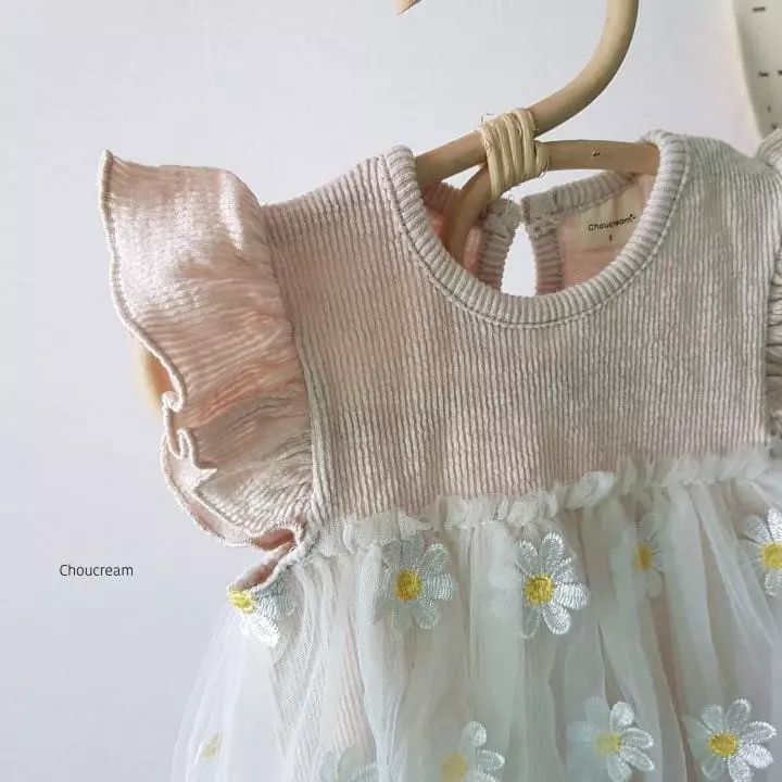 Choucream - Korean Baby Fashion - #babyboutique - Daisy Bodysuit - 3