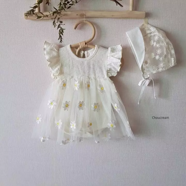 Choucream - Korean Baby Fashion - #babyboutique - Daisy Bodysuit - 4