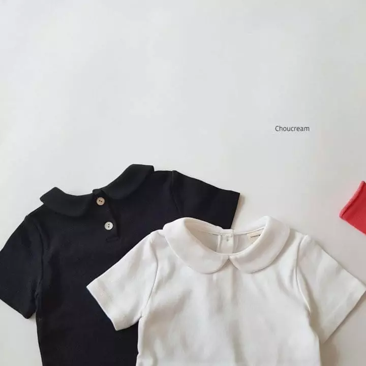 Choucream - Korean Baby Fashion - #babyfashion - Bebe Collar Tee