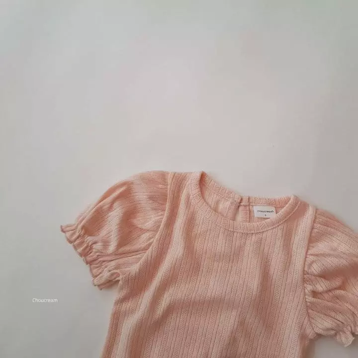 Choucream - Korean Baby Fashion - #babyfashion - Bebe Puff Tee - 12