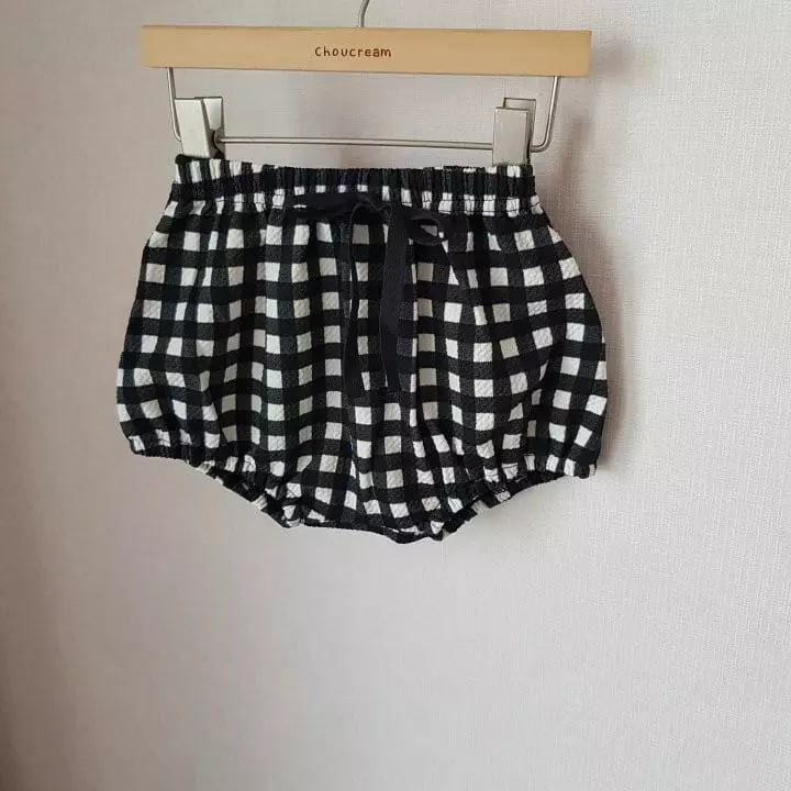Choucream - Korean Baby Fashion - #babyfever - Check Bloomer