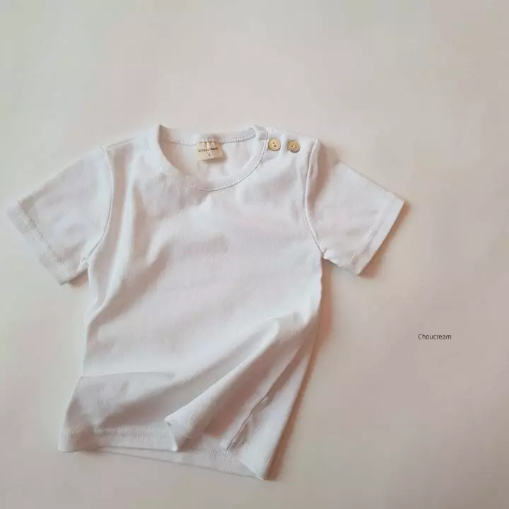 Choucream - Korean Baby Fashion - #babylifestyle - Bebe Basic Tee - 5