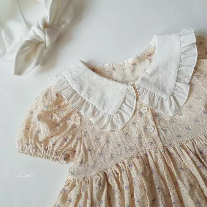 Choucream - Korean Baby Fashion - #babylifestyle - Rolly Collar Bodysuit - 5