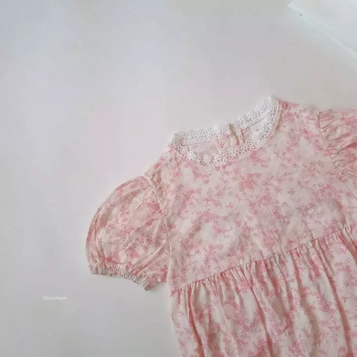 Choucream - Korean Baby Fashion - #babygirlfashion - Rowell Bodysuit - 4