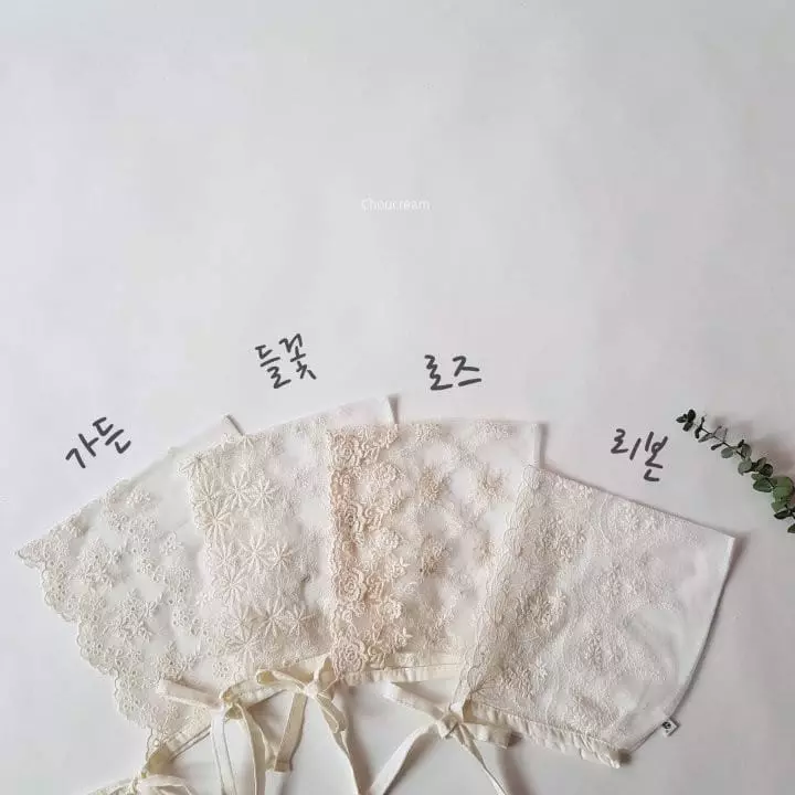 Choucream - Korean Baby Fashion - #babylifestyle - Lace Bonnet