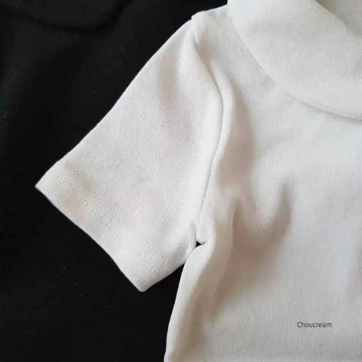 Choucream - Korean Baby Fashion - #babyoninstagram - Bebe Collar Tee - 5