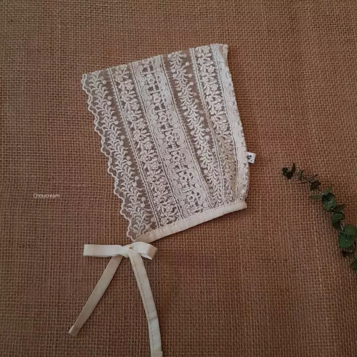 Choucream - Korean Baby Fashion - #babyoninstagram - Lace BOnnet - 10