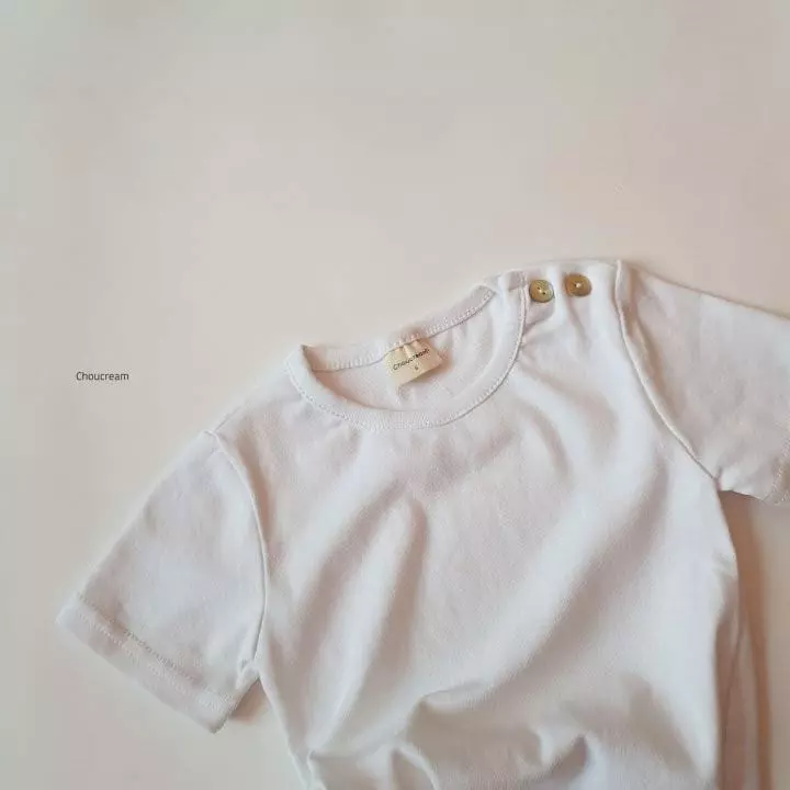 Choucream - Korean Baby Fashion - #babyootd - Bebe Basic Tee - 7