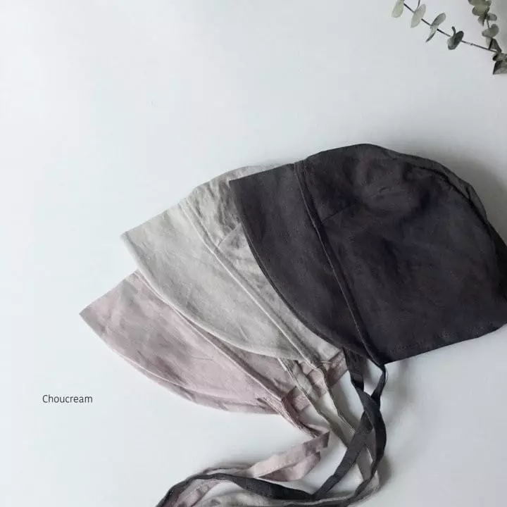 Choucream - Korean Baby Fashion - #babyootd - Line Bonnet - 2