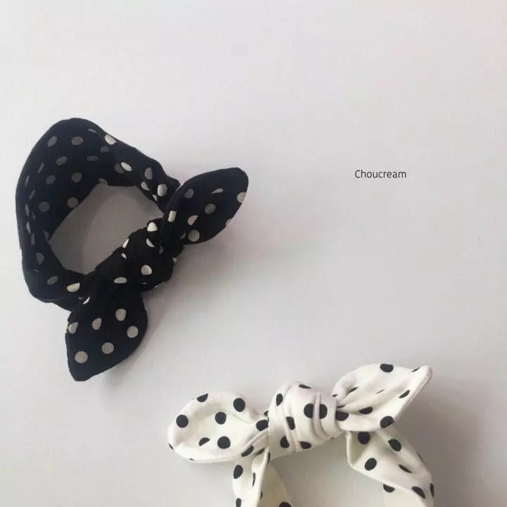 Choucream - Korean Baby Fashion - #babyootd - Dot Hairband