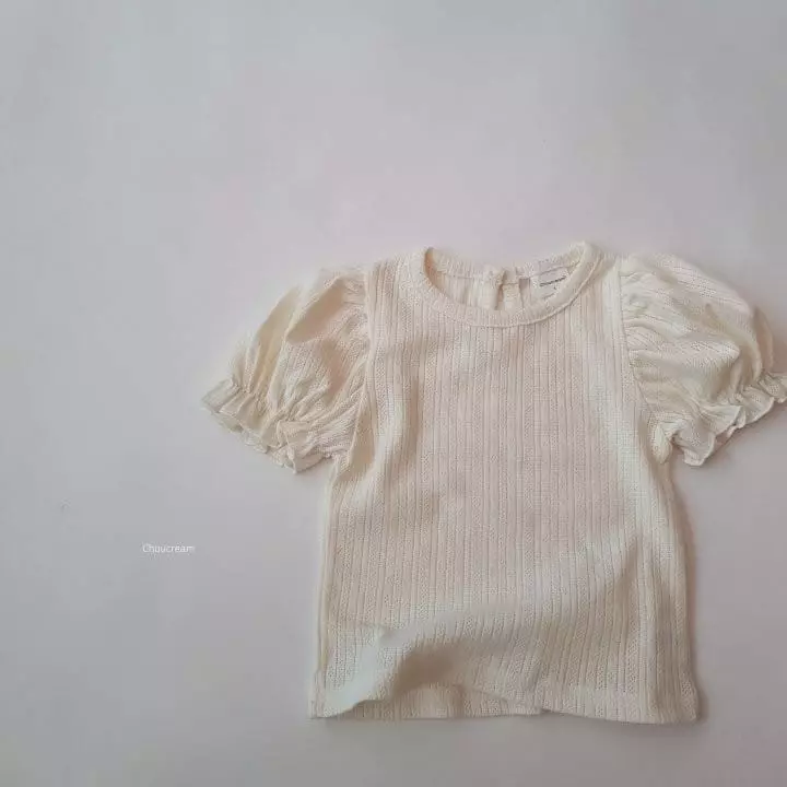 Choucream - Korean Baby Fashion - #babyoutfit - Bebe Puff Tee - 4