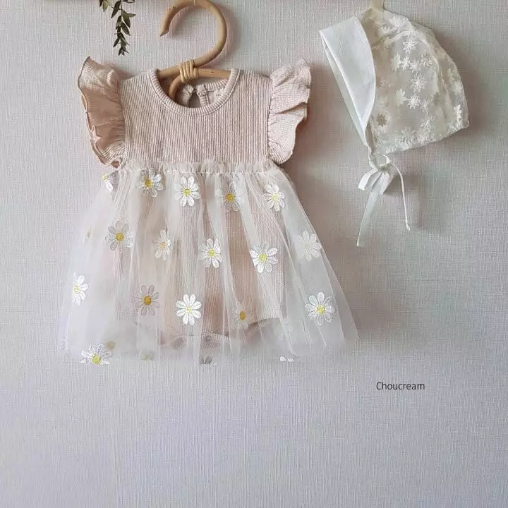Choucream - Korean Baby Fashion - #babyoutfit - Daisy Bodysuit - 12