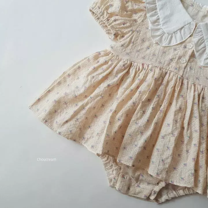 Choucream - Korean Baby Fashion - #babyoutfit - Rolly Collar Bodysuit - 8