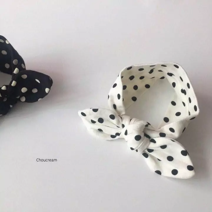 Choucream - Korean Baby Fashion - #babyoutfit - Dot Hairband - 3