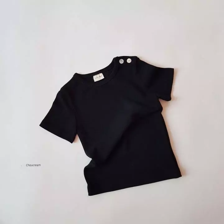 Choucream - Korean Baby Fashion - #babywear - Bebe Basic Tee - 10