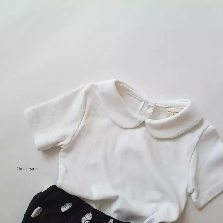 Choucream - Korean Baby Fashion - #babywear - Bebe Collar Tee - 9
