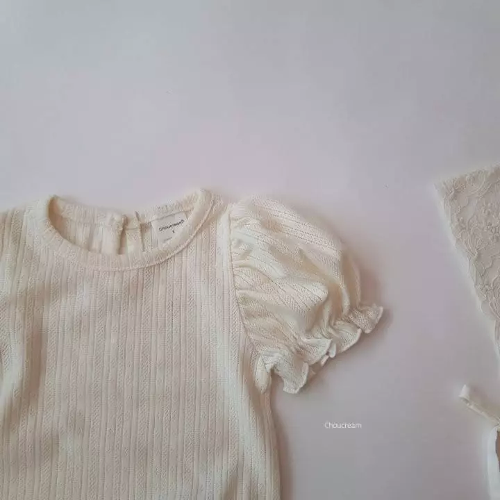 Choucream - Korean Baby Fashion - #babywear - Bebe Puff Tee - 5