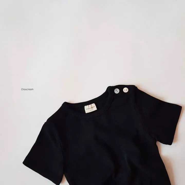 Choucream - Korean Baby Fashion - #onlinebabyshop - Bebe Basic Tee - 12