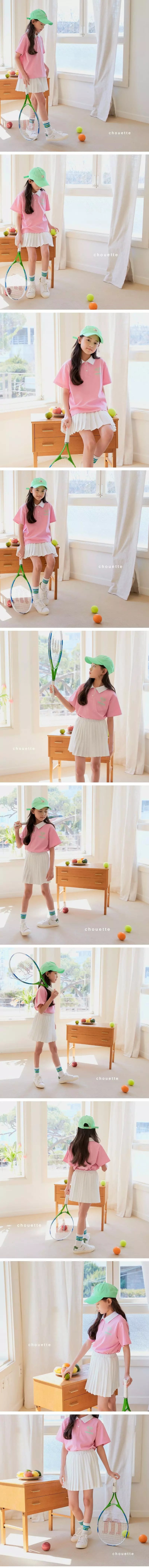 Chouette - Korean Children Fashion - #minifashionista - Terry Collar Tee