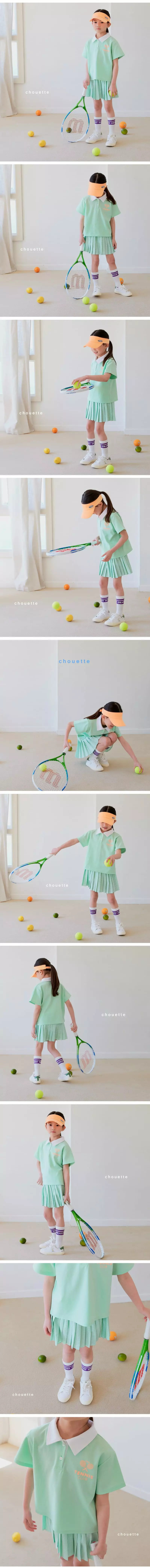 Chouette - Korean Children Fashion - #todddlerfashion - Terry Collar Tee - 3