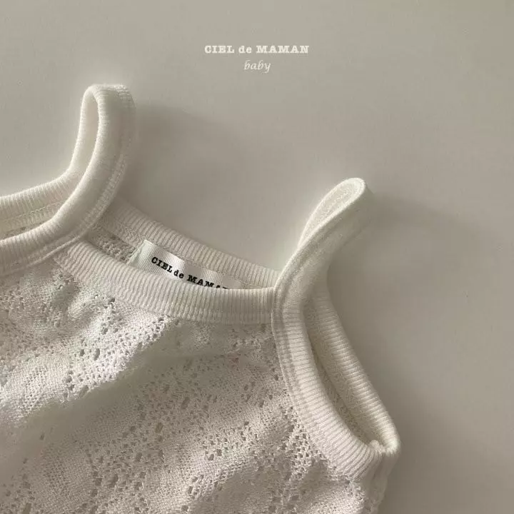 Ciel De Maman - Korean Baby Fashion - #smilingbaby - Knit Bodysuit - 4